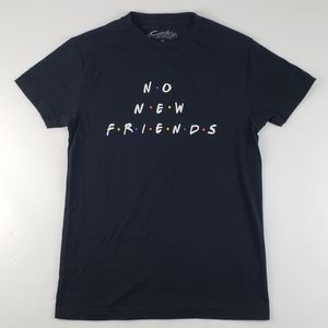 No New Friends T-Shirt made by Franchise LA